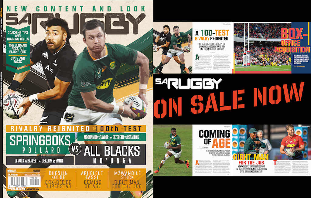 Special new issue: Boks-All Blacks rivalry reignited