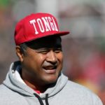 Ex-Wallaby star and current Tonga coach Toutai Kefu