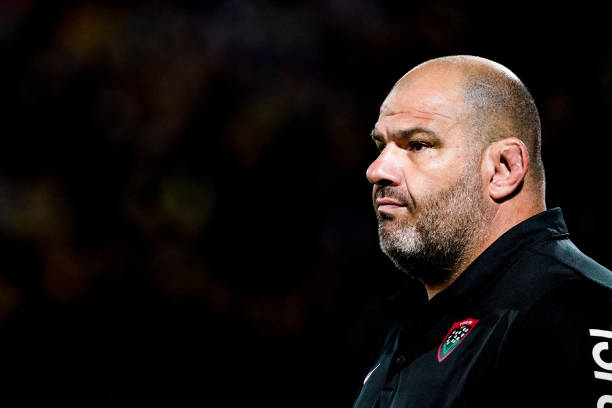 Head Coach Patrice COLLAZO of RC Toulon during the Top 14 match between La Rochelle and Toulon at Stade Marcel Deflandre on October 24, 2021 in La Rochelle, France.