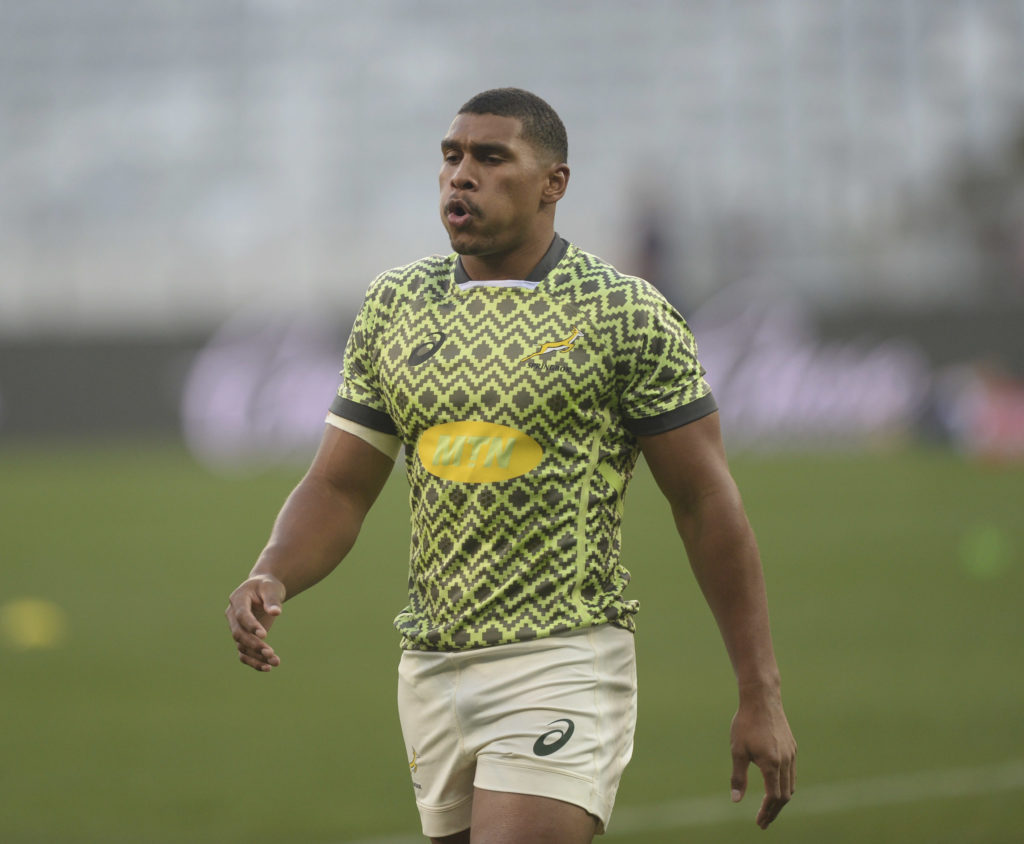 Damian Willemse of South Africa during the 2021 British and Irish Lions Tour first test between South Africa and BI Lions at Cape Town Stadium on 24 July 2021