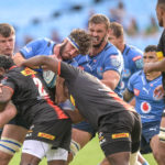 Ruan Nortje of the Vodacom Bulls during the United Rugby Championship 2021/22 game between the Vodacom Bulls and the DHL Stormers at Loftus Versfeld in Pretoria on 22 January 2022 ©Christiaan Kotze/BackpagePix