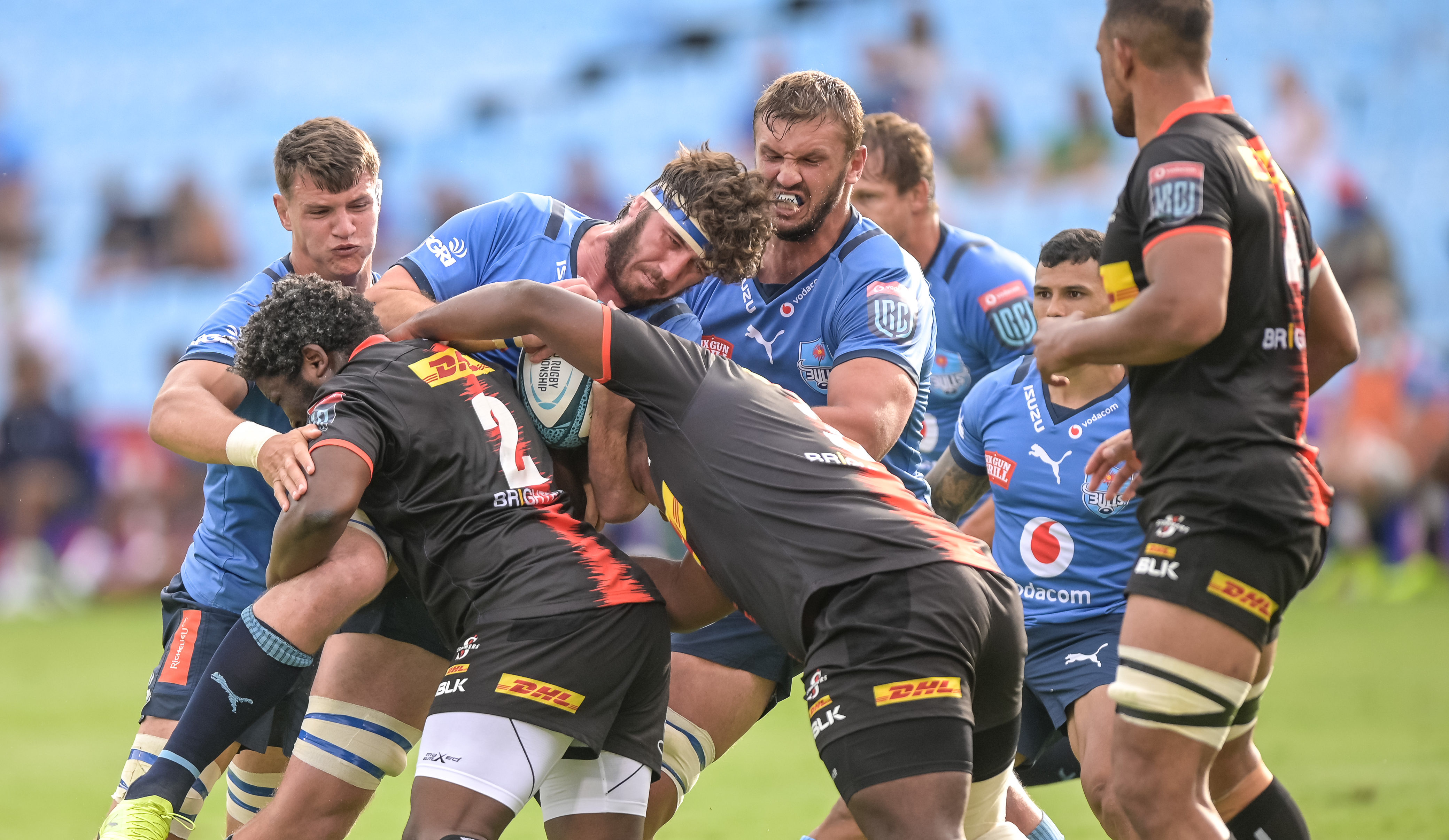 Ruan Nortje of the Vodacom Bulls during the United Rugby Championship 2021/22 game between the Vodacom Bulls and the DHL Stormers at Loftus Versfeld in Pretoria on 22 January 2022 ©Christiaan Kotze/BackpagePix