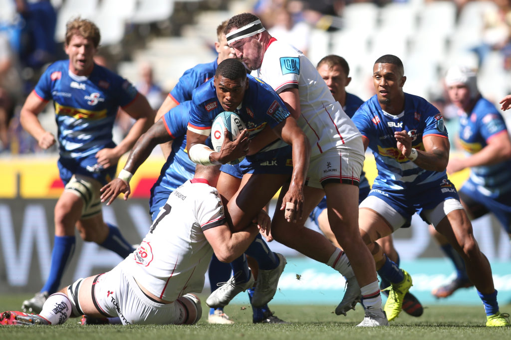 Damian Willemse in action for the Stormers