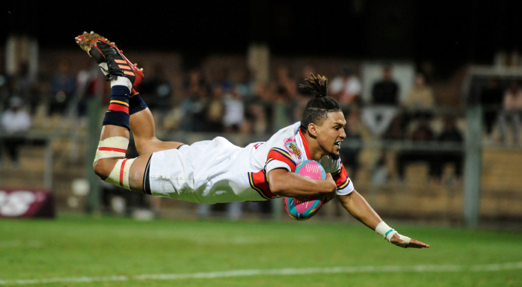 VARSITY CUP 2022, Presented by FNB AND PARTNERS, at UP TUKS MAIN FIELD, Pretoria. MONDAY 21 March 2022 FNB TUKS vs FNB WITS Clyde Lewis, of FNB UP TUKS