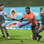 Keegan Joubert of FNB UJ during the Varsity Cup Rugby match between FNB UJ and FNB Wits at UJ Stadium in Johannesburg on 14 March 2022