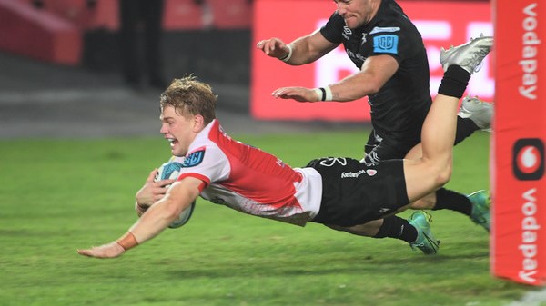 JOHANNESBURG, SOUTH AFRICA - MARCH 25: Morne van der Berg of the Lions during the United Rugby Championship match between Emirates Lions and Ospreys at Emirates Airline Park on March 25, 2022 in Johannesburg, South Africa. (Photo by Lee Warren/Gallo Images)