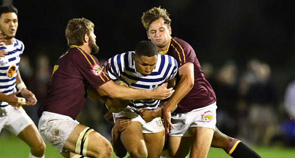 CAPE TOWN, SOUTH AFRICA - MARCH 28: Suleiman Hartzenberg of Ikeys during the FNB Varsity Cup match between FNB UCT Ikeys and FNB Maties at UCT Rugby Fields on March 28, 2022 in Cape Town, South Africa. (Photo by Ashley Vlotman/Gallo Images)
