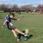 Watch: Schoolboy bends it like Biggar