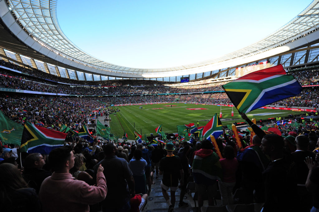 Sevens fans at Cape Town Stadium