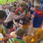 Watch: Fists fly in NRL fracas