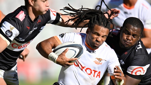 BLOEMFONTEIN, SOUTH AFRICA - MAY 14: Rosko Specman of the Toyota Cheetahs during the Carling Currie Cup match between Toyota Cheetahs and Cell C Sharks at Toyota Stadium on May 14, 2022 in Bloemfontein, South Africa. (Photo by Johan Pretorius/Gallo Images)