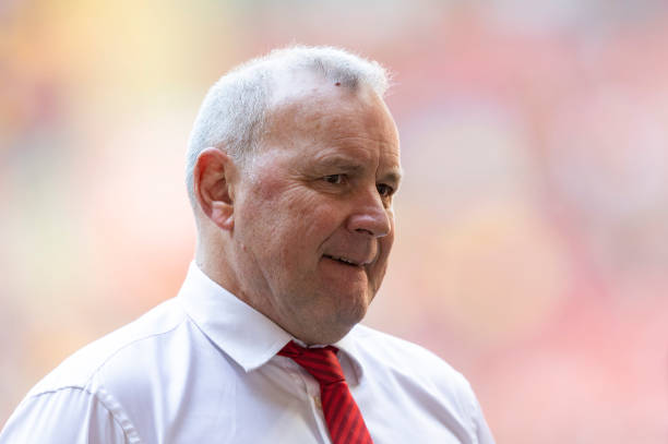 CARDIFF, WALES - MARCH 19: Wales' Head Coach Wayne Pivac during the Six Nations Rugby match between Wales and Italy at Principality Stadium on March 19, 2022 in Cardiff, United Kingdom.