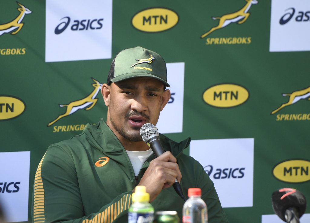 Salmaan Moerat during the Springboks Team Announcement at Palazo Hotel in Johannesburg on the 28 June 2022