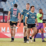 Griquas players celebrates a victory during the Carling Currie Cup 2022 semifinal match between Bulls and Griquas at Loftus Versfeld Stadium, Pretoria on 17 June 2022