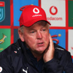 Bulls coach Jake White during the post match press conference after the United Rugby Championship 2021/22 Grand Final between Stormers and Bulls held at Cape Town Stadium in Cape Town, South Africa on 18 June 2022