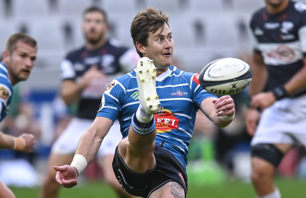 Stefan Ungerer of Tafel Lager Griquas during the 2021 Carling Black Label Currie Cup semi-final between the Sharks and Griquas at Kings Park Stadium in Durban on 4 September 2021