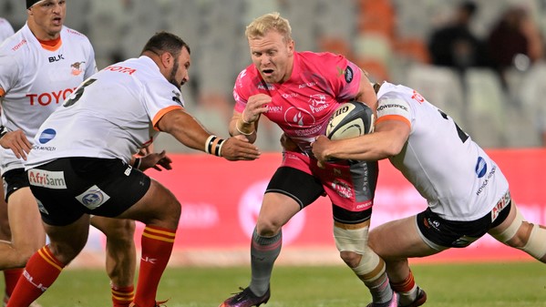 BLOEMFONTEIN, SOUTH AFRICA - JUNE 03: Tinus de Beer of the Airlink Pumas during the Carling Currie Cup match between Toyota Cheetahs and Airlink Pumas at Toyota Stadium on June 03, 2022 in Bloemfontein, South Africa. (Photo by Johan Pretorius/Gallo Images)