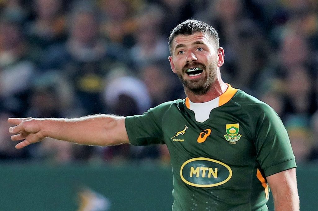 Willie le Roux of South Africa during the 2022 Castle Lager Incoming Series match between South Africa and Wales at Loftus Stadium, Pretoria on the 02 July 2022 ©Muzi Ntombela/BackpagePix