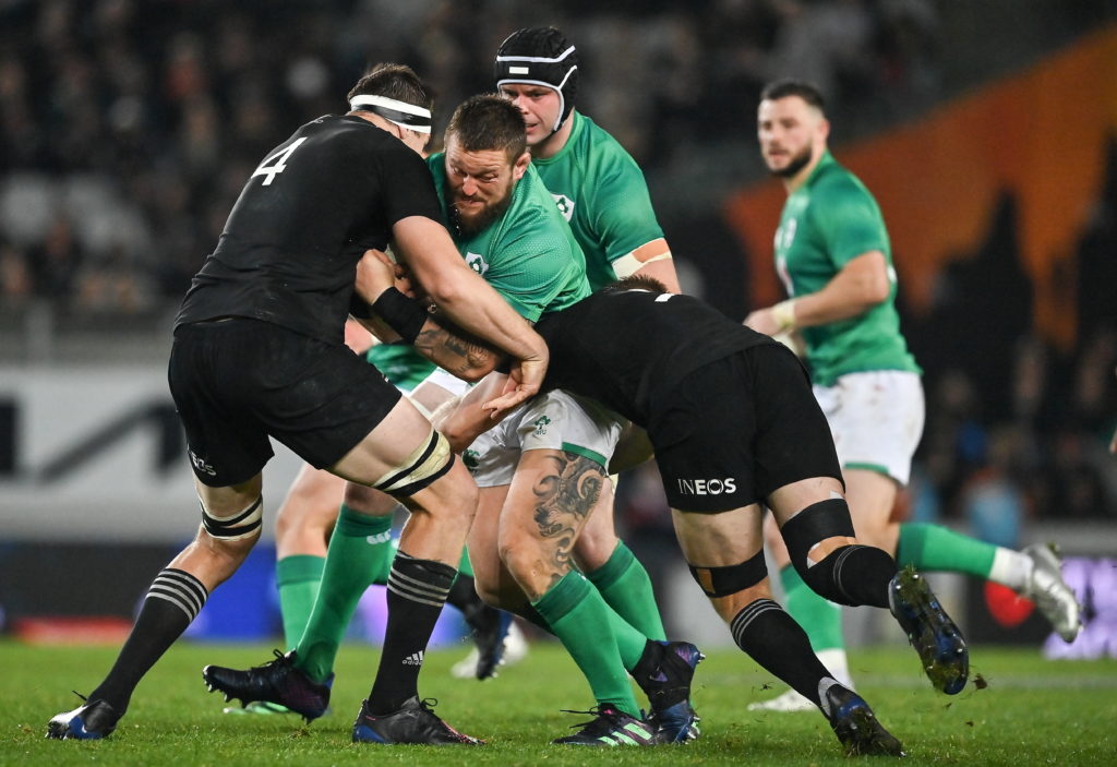 Ireland prop cited for bone-breaking tackle