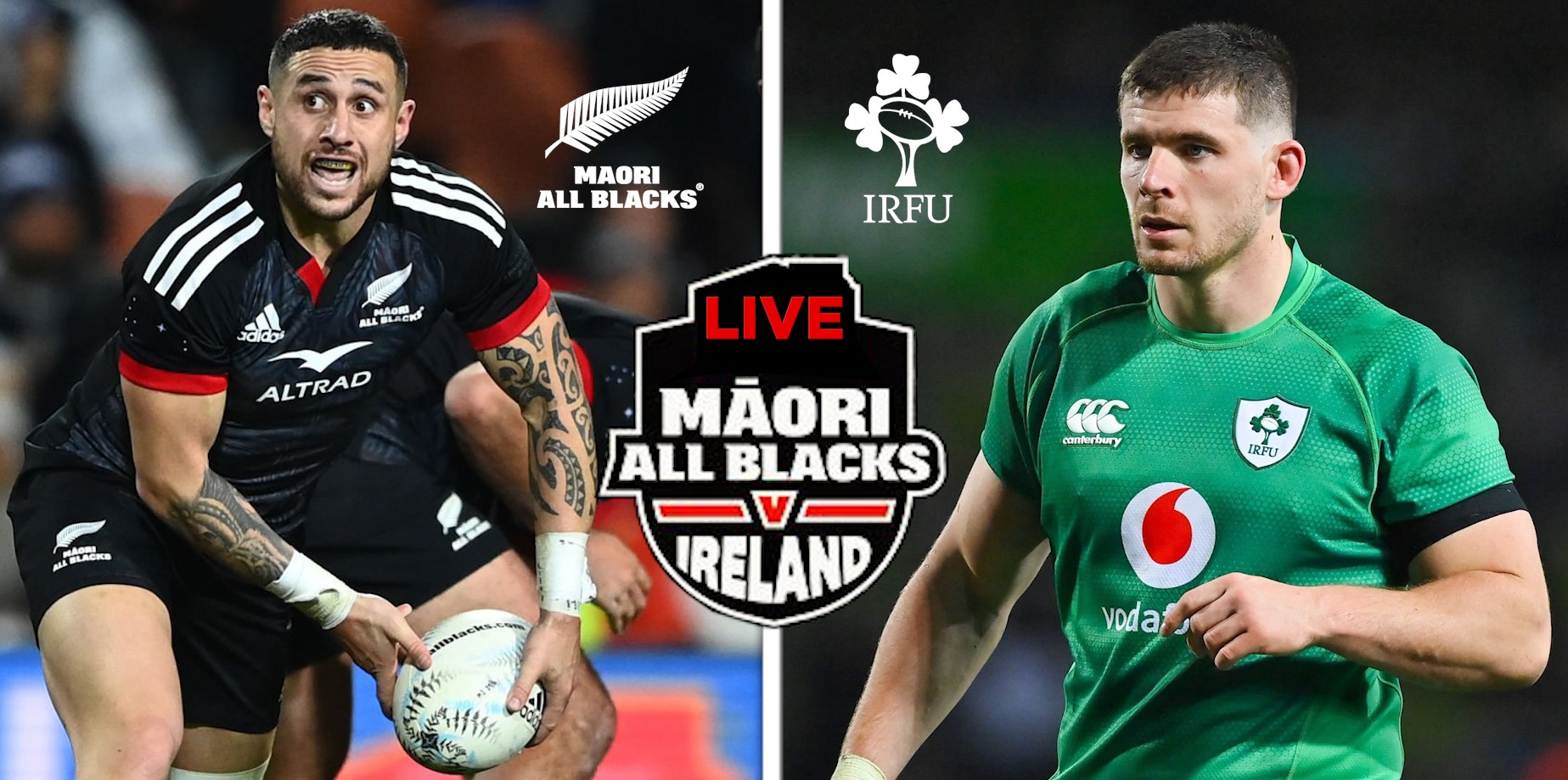 Maori All Blacks vs Ireland LIVE