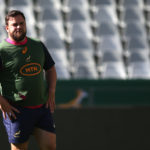 Frans Malherbe during the 2022 Castle Lager Incoming Series South Africa Captains Run held at Cape Town Stadium in Cape Town, South Africa on 15 July 2022