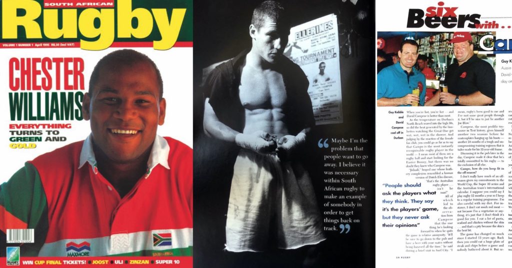 Dobbo on how SA Rugby mag was born