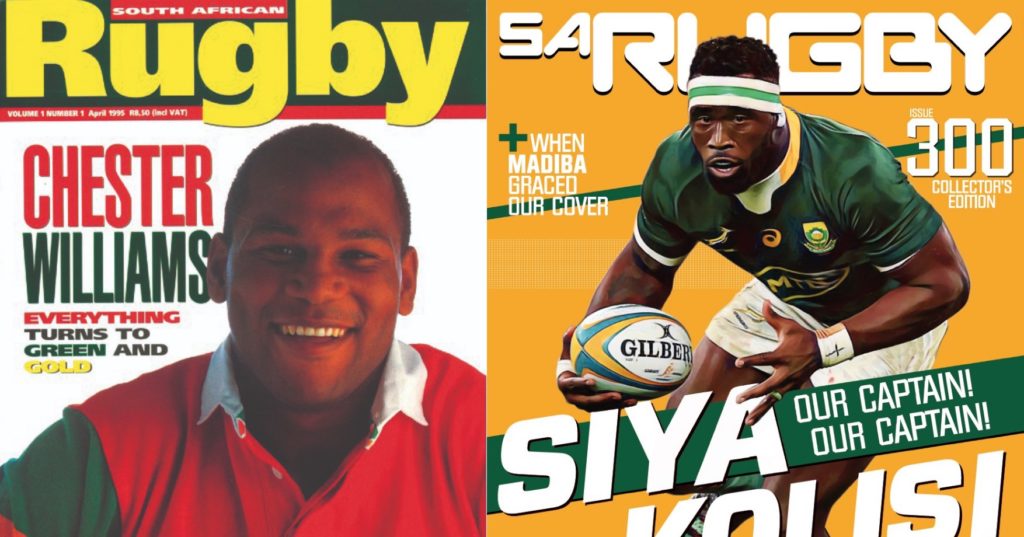 SA Rugby magazine Issue 1 and 300