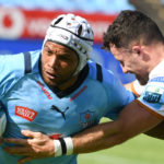 PRETORIA, SOUTH AFRICA - NOVEMBER 26: Nizaam Carr of the Bulls during the United Rugby Championship match between Vodacom Bulls and Ospreys at Loftus Versfeld on November 26, 2022 in Pretoria, South Africa. (Photo by Lee Warren/Gallo Images)