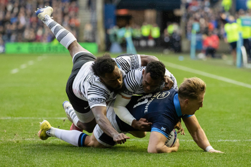 Saffa scores as Scotland survive Fiji fright