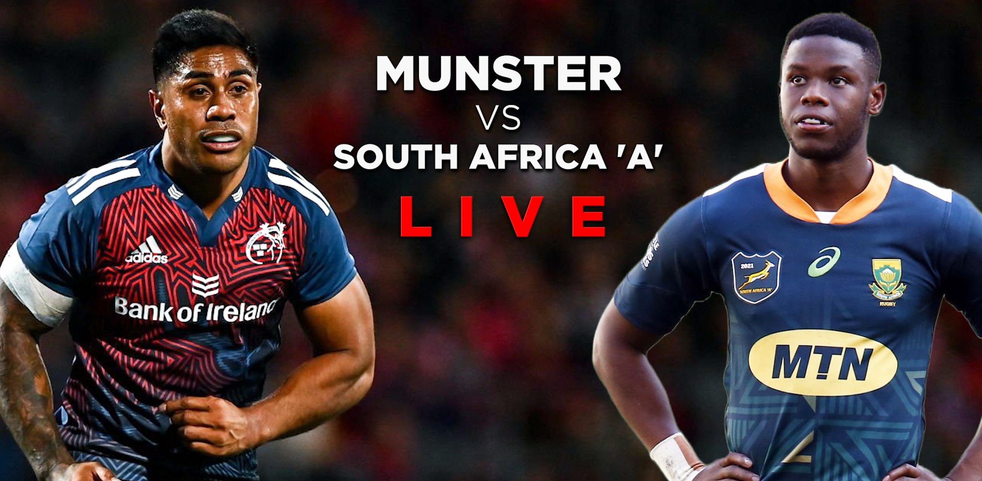 LIVE Munster vs South Africa A