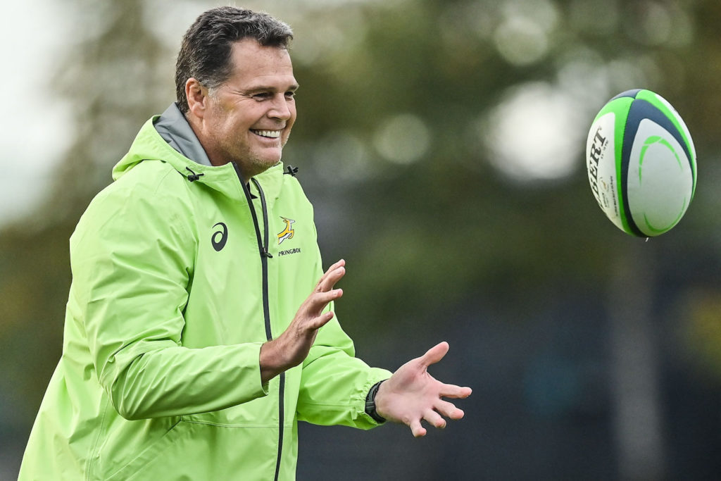 Rassie has 'lekka chat' with World Rugby
