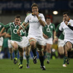 DUBLIN, IRELAND - NOVEMBER 06: Juan Smith of South Africa breaks clear on his way to scoring the first try during the Guinness Series 2010 match between Ireland and South Africa at Aviva Stadium on November 6, 2010 in Dublin, Ireland.