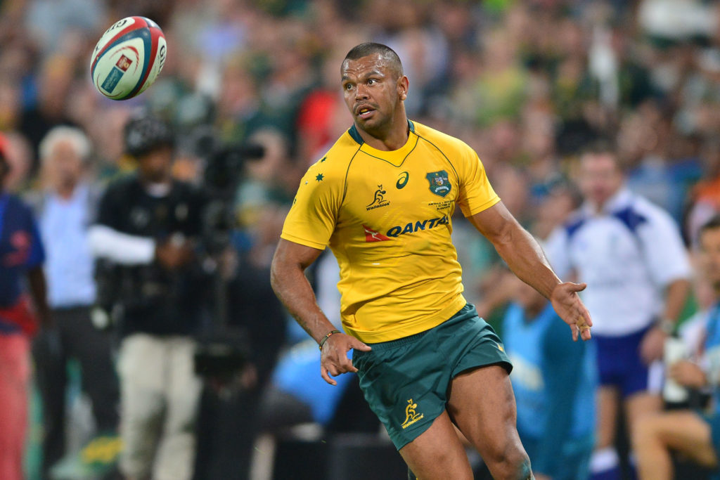 Kurtley Beale of Australia during the 2017 Rugby Championship rugby match between South Africa and Australia at Toyota Stadium, Bloemfontein on 30 September 2017 ©Samuel Shivambu/BackpagePix
