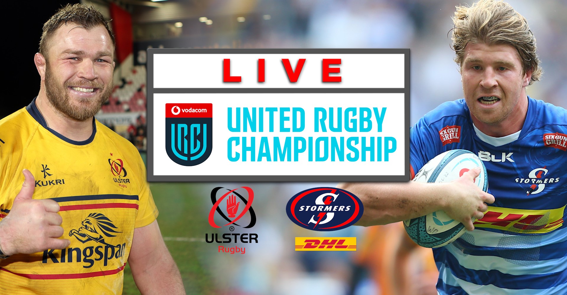 LIVE Ulster vs Stormers