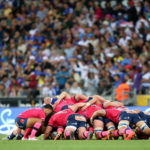 Embrose Papier of the Bulls feeds the scrum during the United Rugby Championship 2022/23 match between Stormers and Bulls held at Cape Town Stadium in Cape Town, South Africa on 23 December 2022