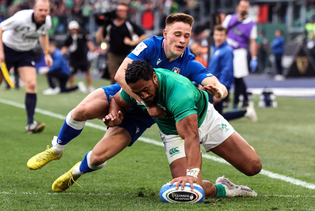 Ireland march on with victory in Rome