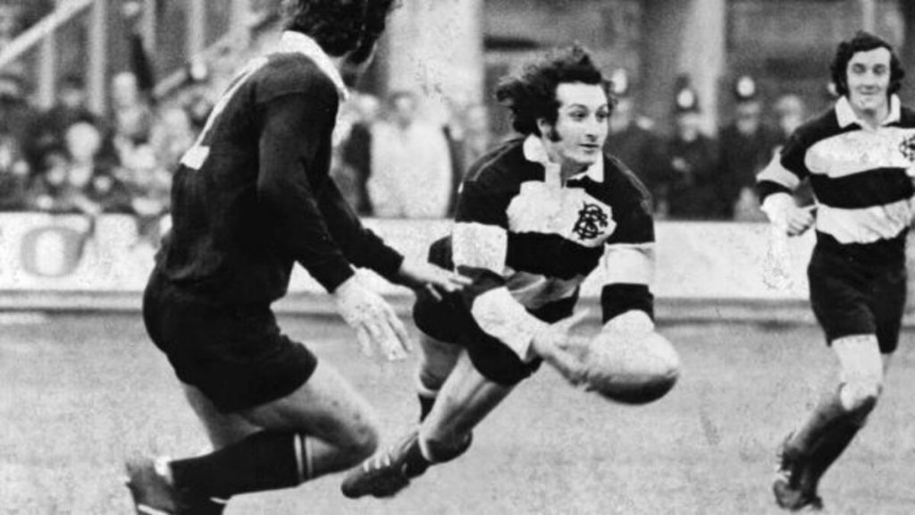 Edwards' famed Barbarians rugby shirt sells for record