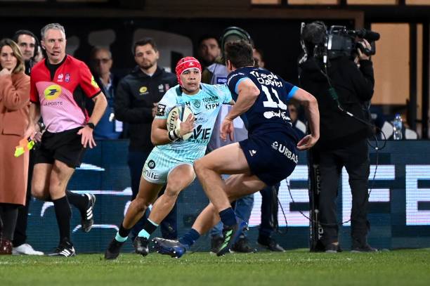 Cheslin KOLBE of Toulon during the Top 14 match between Montpellier and Toulon at Altrad Stadium on February 4, 2023 in Montpellier, France.