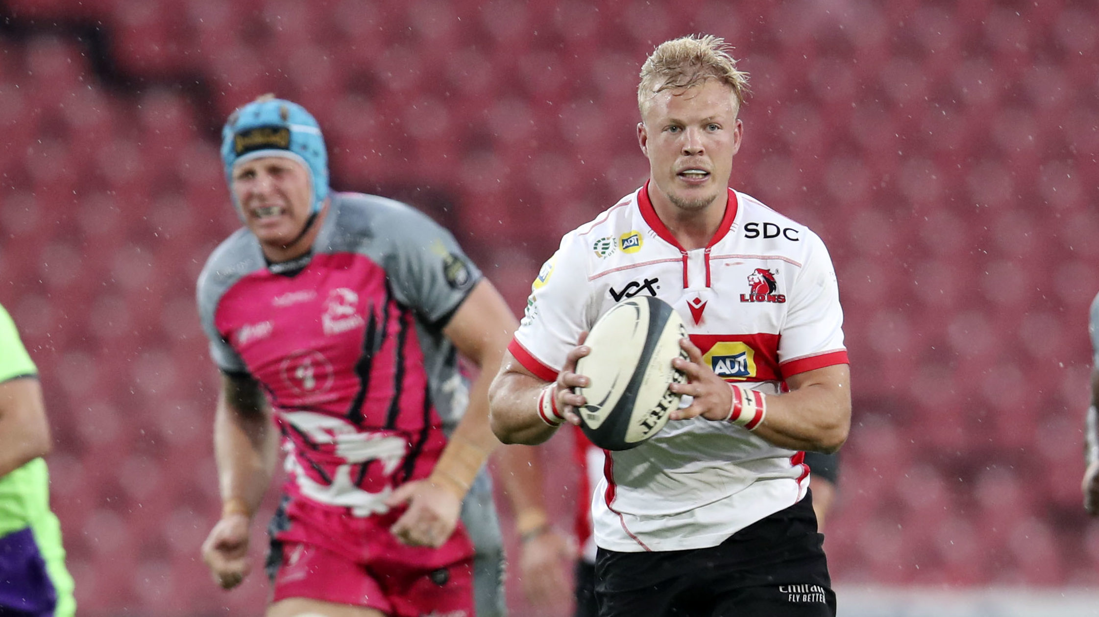 JC Pretorius of the Lions during the 2023 Currie Cup match between Lions and Pumas at the Ellis Park Stadium, Johannesburg on the 28 April 2023 ©Muzi Ntombela/BackpagePix