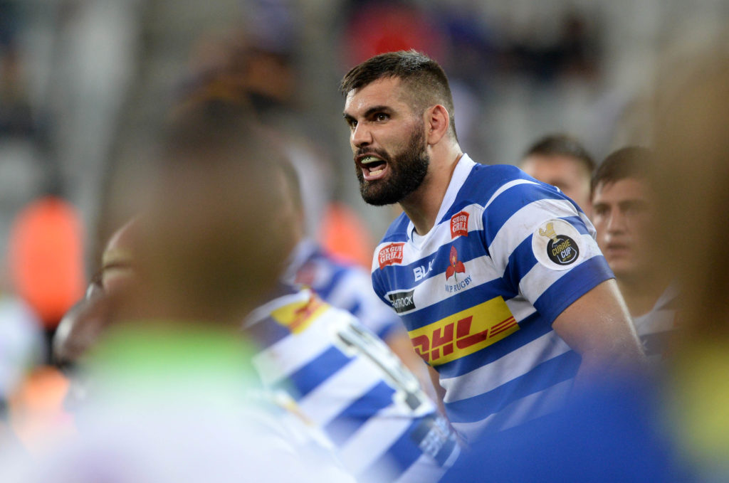 Ruben van Heerden of Western Province during the 2023 Currie Cup game between Western Province and Griquas at Cape Town Stadium on 1 April 2023