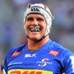 CAPE TOWN, SOUTH AFRICA - APRIL 01: Ernst van Rhyn of the DHL Stormers during the Heineken Champions Cup, round of 16 match between DHL Stormers and Harlequins at DHL Stadium on April 01, 2023 in Cape Town, South Africa. (Photo by EJ Langner/Gallo Images)