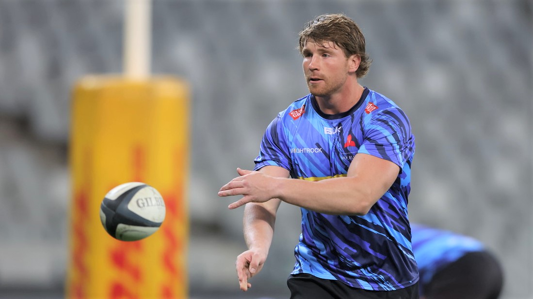 CAPE TOWN, SOUTH AFRICA - APRIL 08: Evan Roos of Western Province during the Currie Cup, Premier Division match between DHL Western Province and NovaVit Griffons at DHL Stadium on April 08, 2023 in Cape Town, South Africa. (Photo by Carl Fourie/Gallo Images)