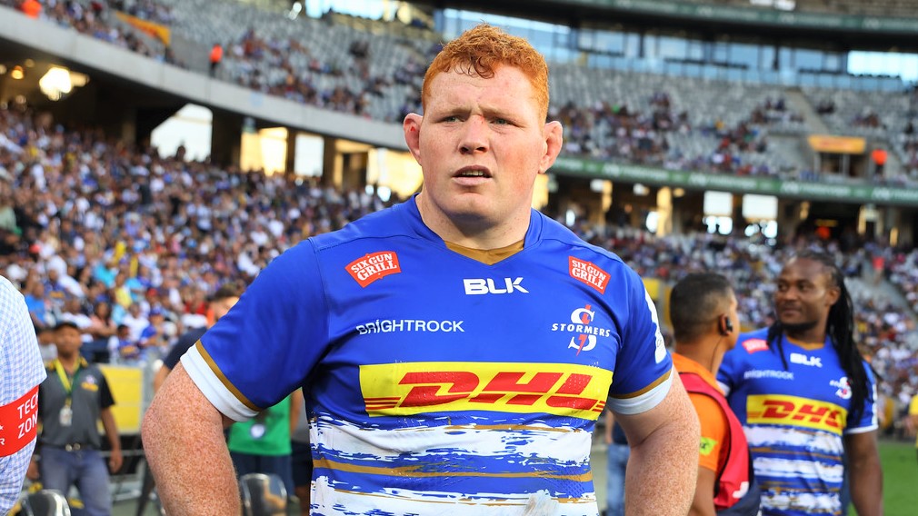 CAPE TOWN, SOUTH AFRICA - APRIL 01: Steven Kitshoff of the DHL Stormers during the Heineken Champions Cup, round of 16 match between DHL Stormers and Harlequins at DHL Stadium on April 01, 2023 in Cape Town, South Africa. (Photo by EJ Langner/Gallo Images)