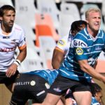 BLOEMFONTEIN, SOUTH AFRICA - MAY 27: Johan Mulder of the Windhoek Draught Griquas during the Currie Cup, Premier Division match between Toyota Cheetahs and Windhoek Draught Griquas at Toyota Stadium on May 27, 2023 in Bloemfontein, South Africa. (Photo by Johan Pretorius/Gallo Images)