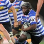 CAPE TOWN, SOUTH AFRICA - APRIL 08: Scarra Ntubeni of Western Province during the Currie Cup, Premier Division match between DHL Western Province and NovaVit Griffons at DHL Stadium on April 08, 2023 in Cape Town, South Africa. (Photo by Carl Fourie/Gallo Images)