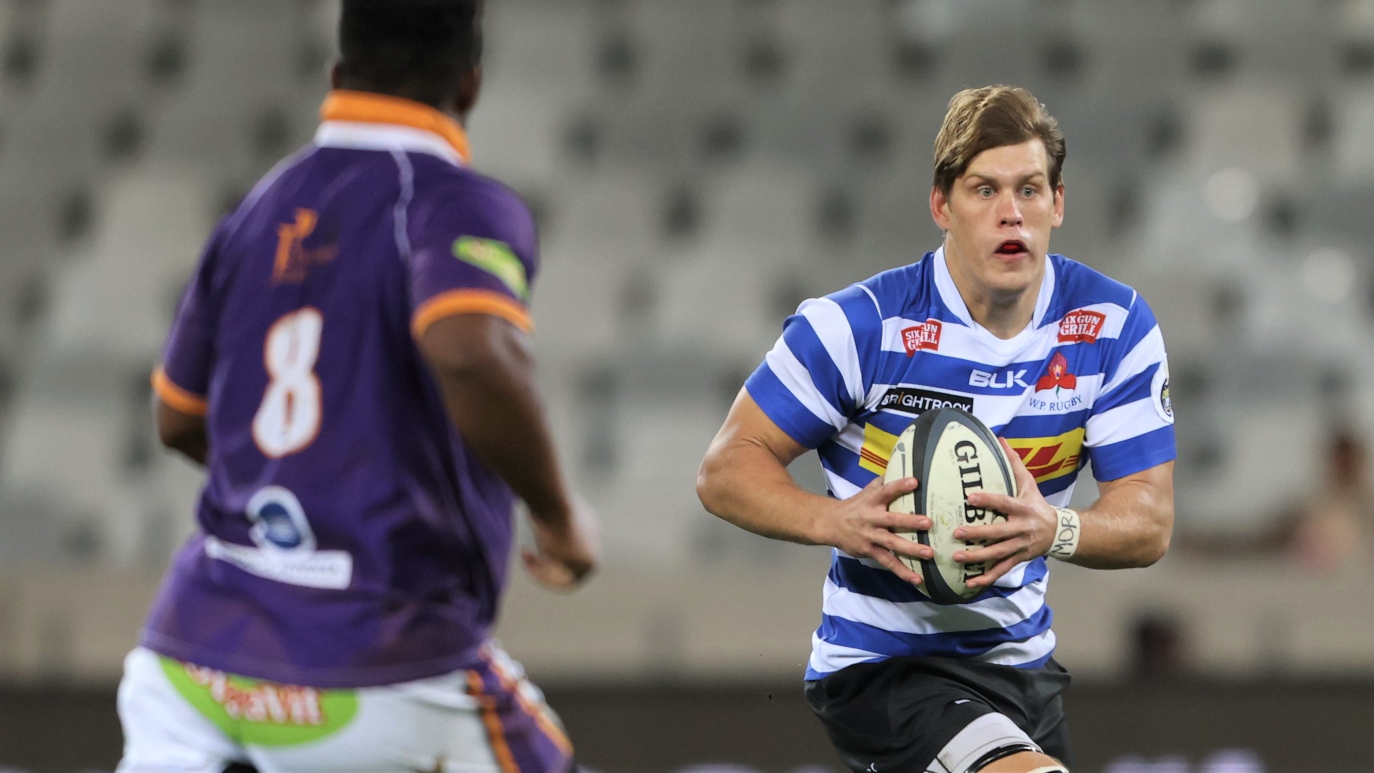 CAPE TOWN, SOUTH AFRICA - APRIL 08: Jarrod Taylor of Western Province during the Currie Cup, Premier Division match between DHL Western Province and NovaVit Griffons at DHL Stadium on April 08, 2023 in Cape Town, South Africa. (Photo by Carl Fourie/Gallo Images)