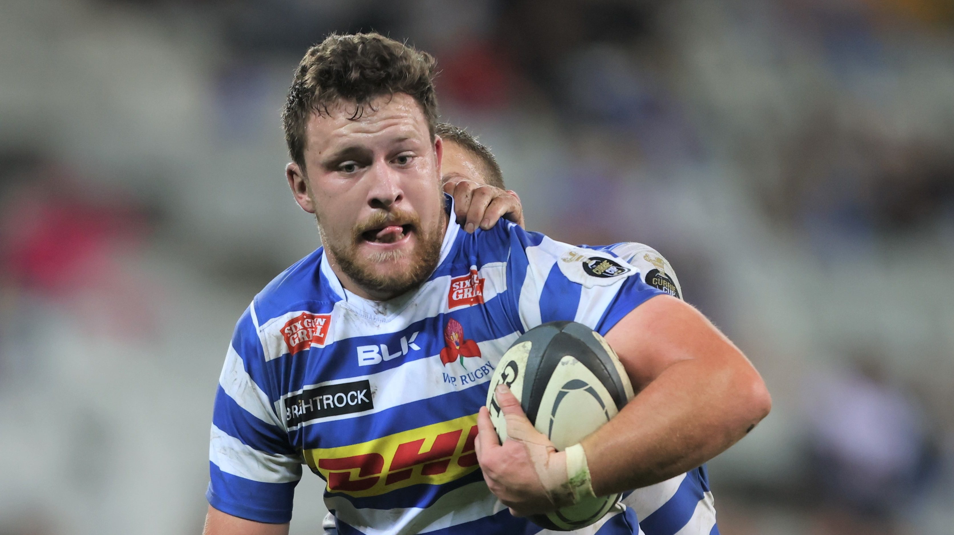CAPE TOWN, SOUTH AFRICA - APRIL 29: Andre-Hugo Venter of Western Province during the Currie Cup, Premier Division match between DHL Western Province and Vodacom Bulls at DHL Stadium on April 29, 2023 in Cape Town, South Africa. (Photo by Carl Fourie/Gallo Images)
