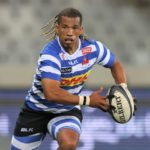 CAPE TOWN, SOUTH AFRICA - APRIL 29: Clayton Blommetjies of Western Province during the Currie Cup, Premier Division match between DHL Western Province and Vodacom Bulls at DHL Stadium on April 29, 2023 in Cape Town, South Africa. (Photo by Carl Fourie/Gallo Images)