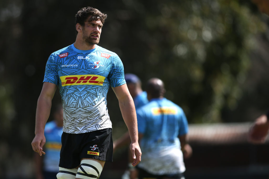 Ben-Jason Dixon during the Stormers training session held at the Bellville High Performance Centre in Cape Town on 26 September 2022