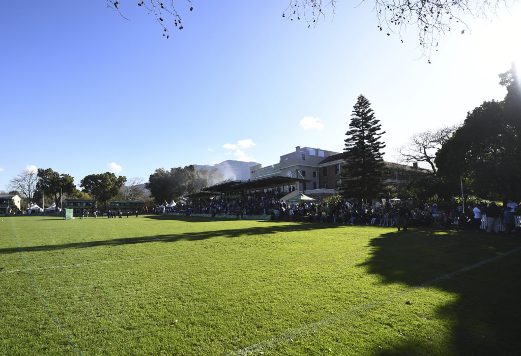 CAPE TOWN, SOUTH AFRICA - JULY 04: General views during the opening ceremony on day 1 of the SA Rugby U18 Craven Week at Rondebosch Boys' High School on July 04, 2022 in Cape Town, South Africa.
